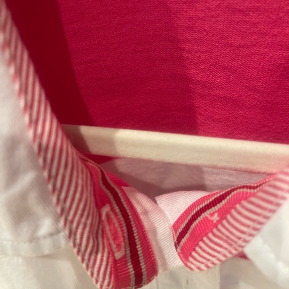 Alice and Olivia boxy polo tee, size L.  Worn once and laundered. - Picture 3 of 10